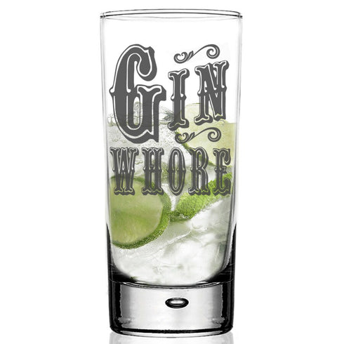 Novelty Gin Highball G&T Glass
